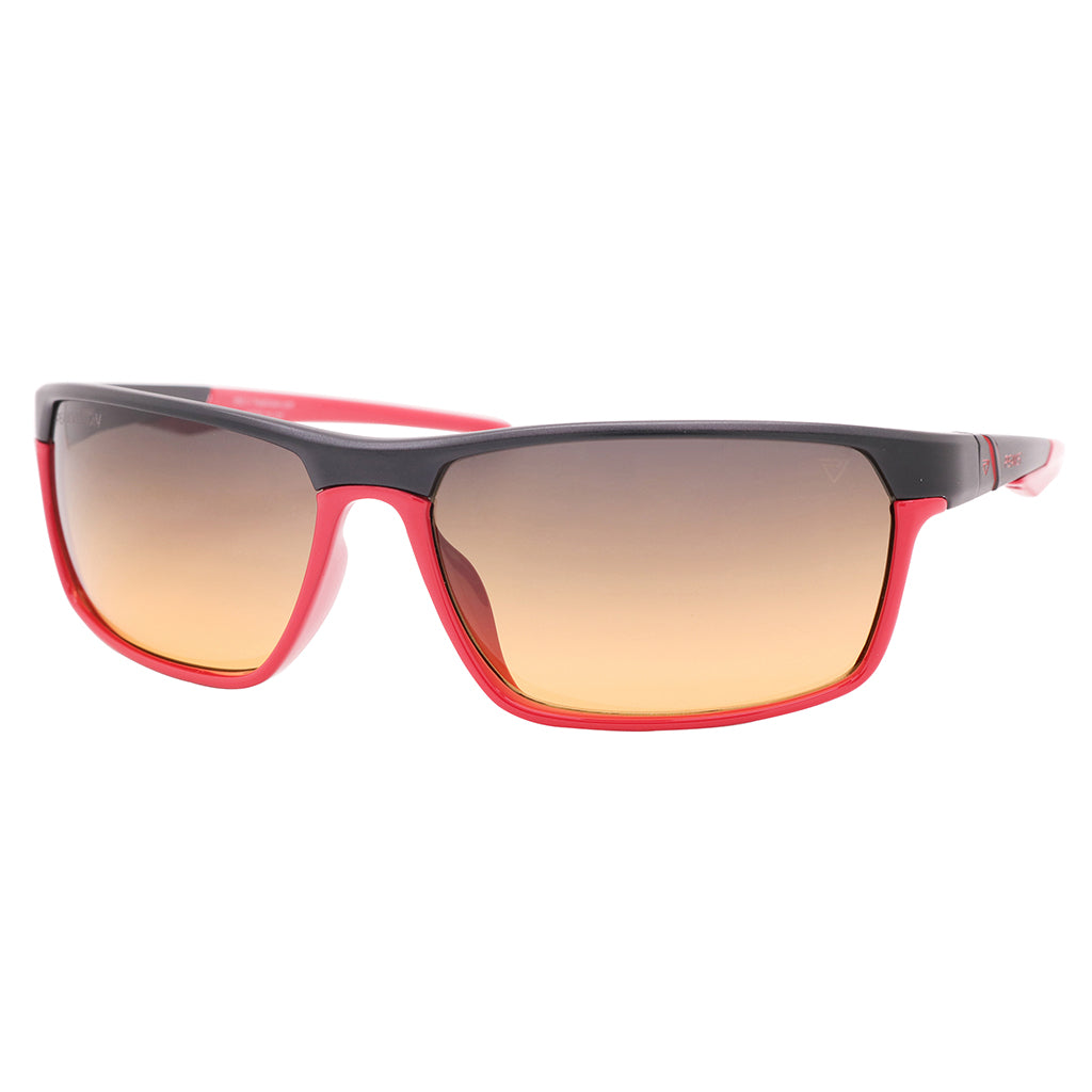 PeakVision AM5: The Ultimate Modern Sunglasses for Sports Matte Black and Red