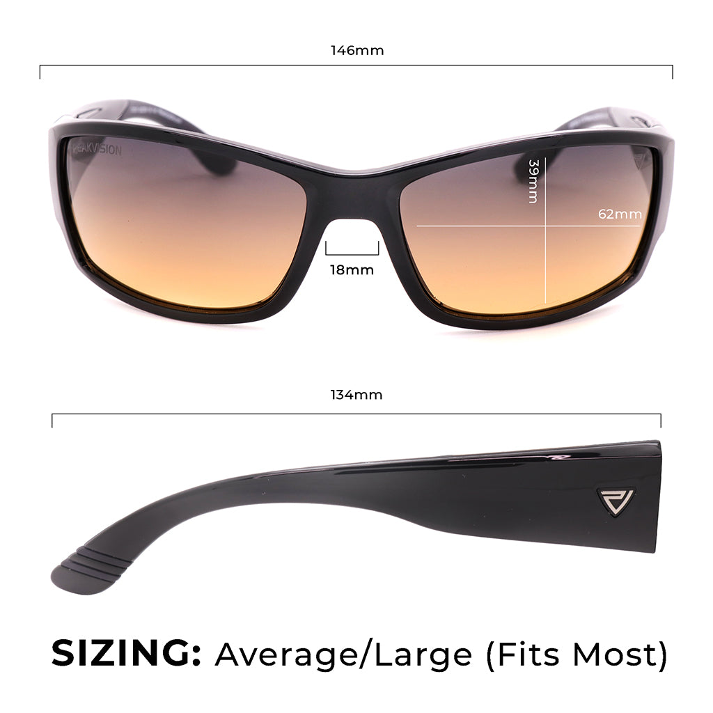 LX2 Sports-Wrap Sunglasses | Maximum Comfort, Clear Vision
