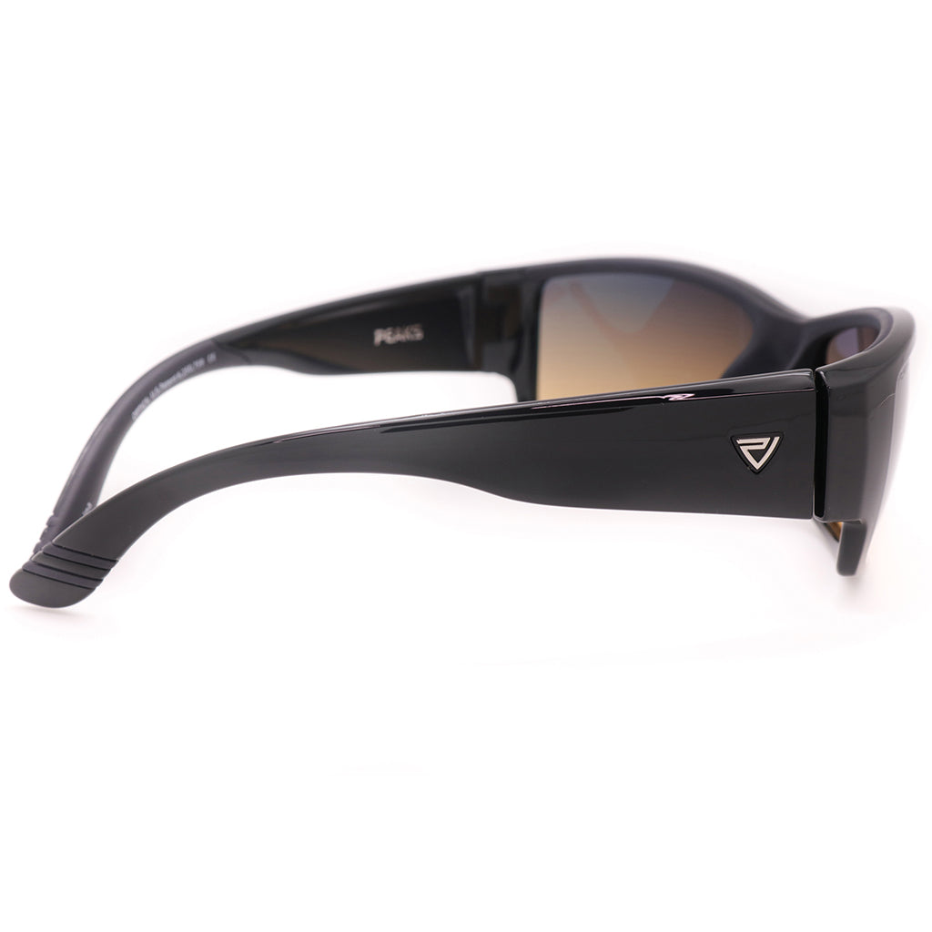 PeakVision LX2: Wind Protection Sunglasses for Performance Black